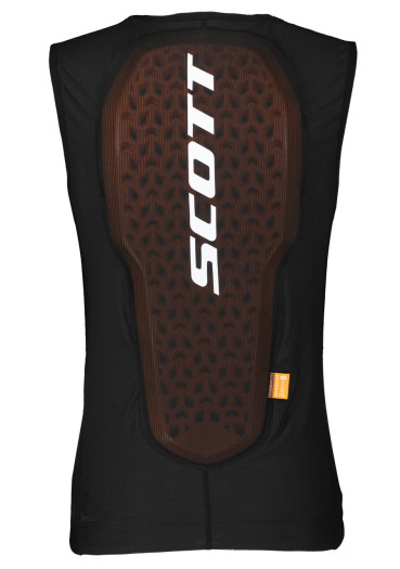 detail Men's Back Protector Scott Vest Airflow M's Black/White