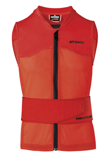detail Back Protector Atomic LIVE SHIELD AMID VEST M LV1 Red