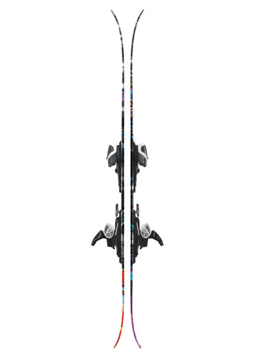 detail Atomic Bent JR 110–130 + L 6 GW downhill skis