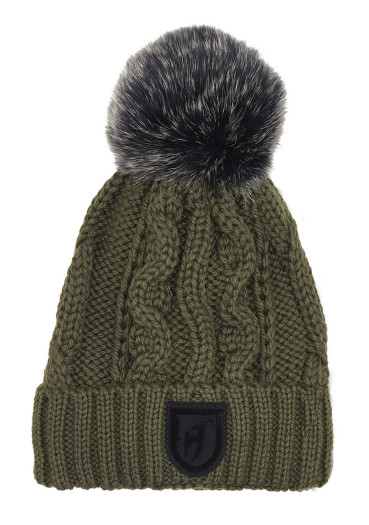 detail Toni Sailer Casandra Fur W Hat Dark Olive 653