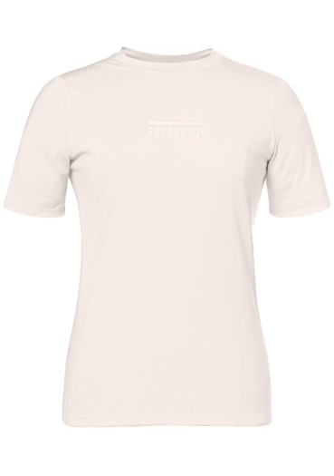 detail Goldbergh Isla Short Sleeve Top Champagne