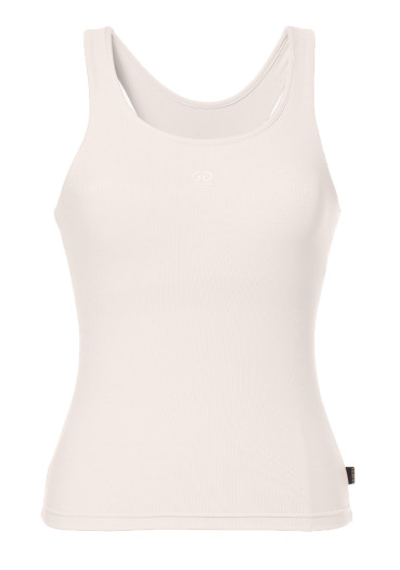 detail Women's tank top Goldbergh Manon Tank With Bra Champagne