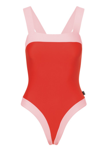 detail Women's swimnsuit Goldbergh Hemera Bathing Suit Sunset