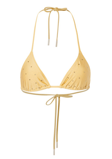 detail Goldbergh Bronzer Bikini Top Gold