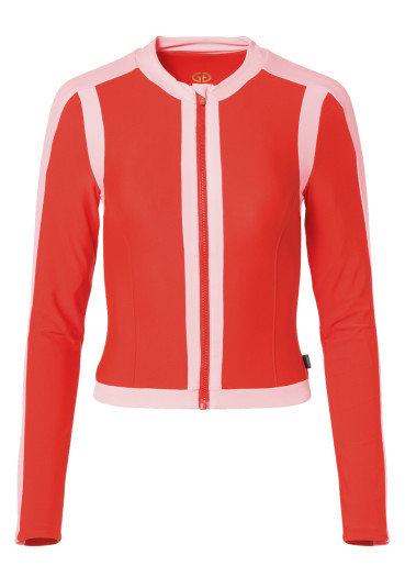 detail Goldbergh Splash Long Sleeve Zip Ras Sunset
