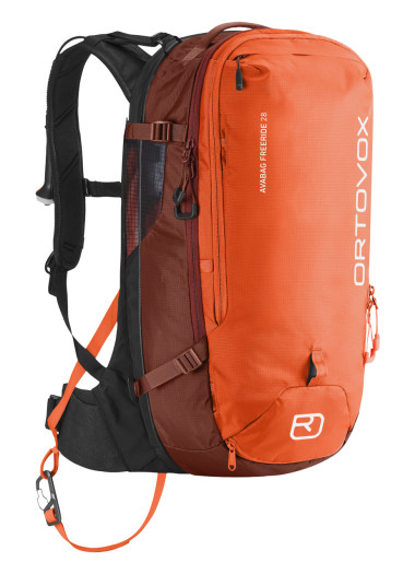 detail Ortovox Avabag Litric Freeride 28 Desert Orange 28 Liter