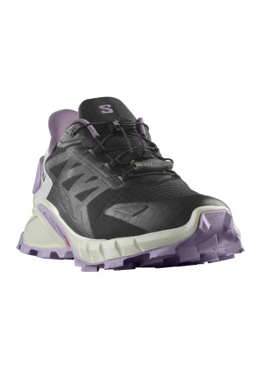 detail Women’s Salomon SUPERCROSS 4 GTX W – Black / Vanilla Ice / Opal Blue