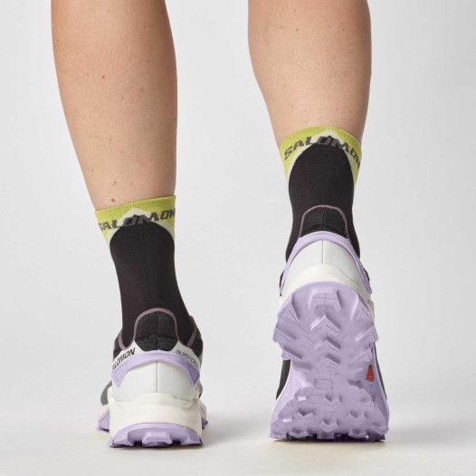 detail Women’s Salomon SUPERCROSS 4 GTX W – Black / Vanilla Ice / Opal Blue