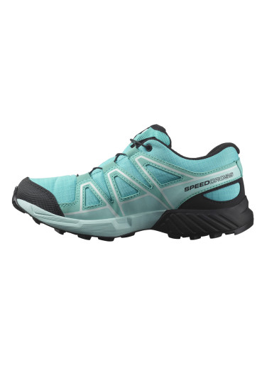detail Salomon Speedcross Wp J Blue Curacao/Black