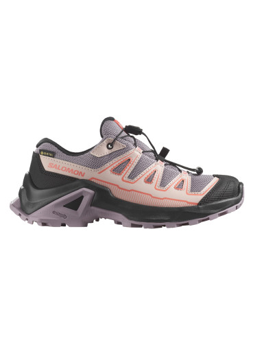 detail Salomon X Ultra Gtx J Nirvana/Black/Fuco