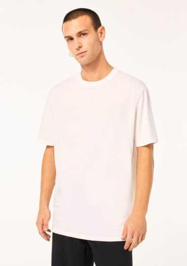 detail Men's Oakley Relax Tee 2.0 Off White 1A1 – English Product Description