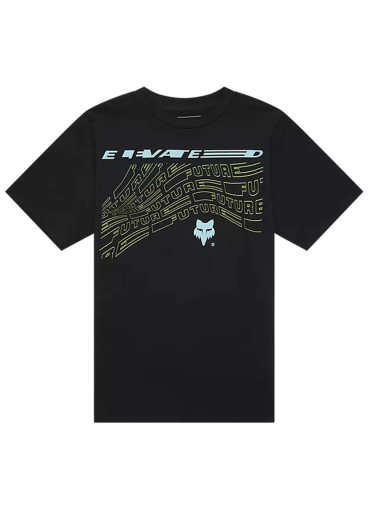 detail Fox Yth Elevated Ss Tee Black