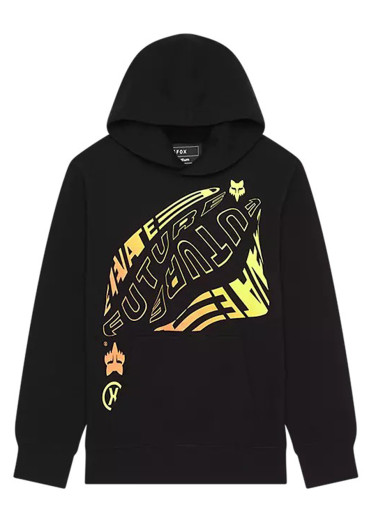 detail Fox Yth Elevated Fleece Po Black