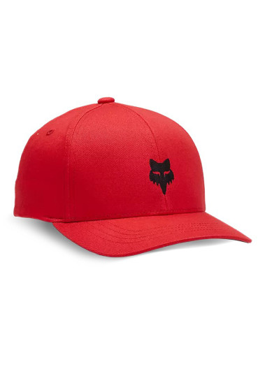 detail Fox Yth Fox Head 110 Snapback Flame Red