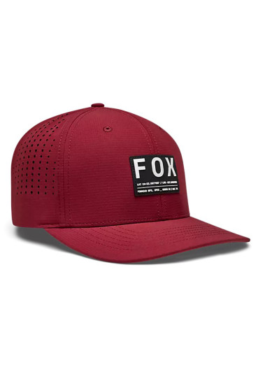 detail Fox Non Stop Tech Flexfit Rust
