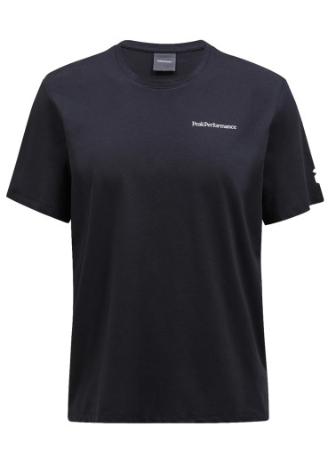 detail Men’s T-shirt Peak Performance M Explore Logo Tee – Black