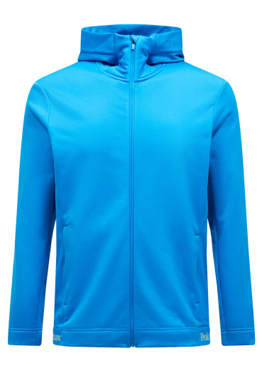 detail Peak Performance M Rider Tech Zip Hood Brilliant Blue