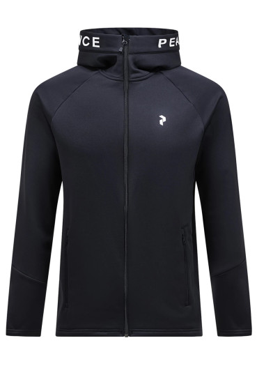 detail Peak Performance M Rider Zip Hood Black