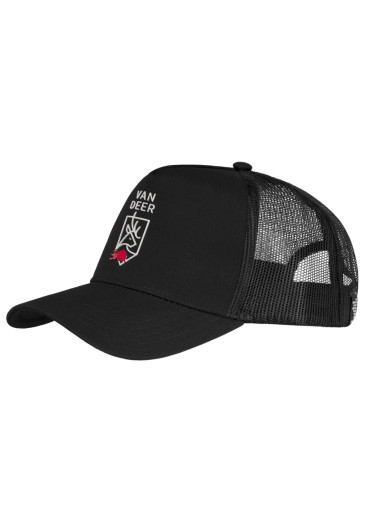 detail Kids’ Van Deer Trucker Cap JR – Black