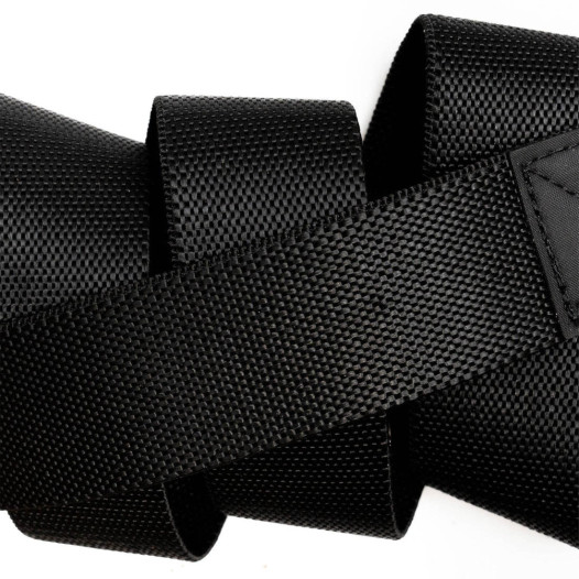 detail Arcade Motion Black/Nickel Belt – Comfortable Performance with a Metallic Accent