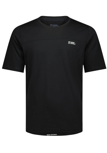 detail Men's Cycling Jersey Mons Royale Diversion Merino SS – Black