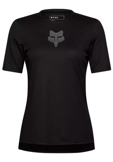 detail Fox W Ranger Ss Jersey Fox Head Black