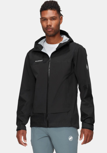 detail Mammut Ducan Light HS M Hood. Jkt Black
