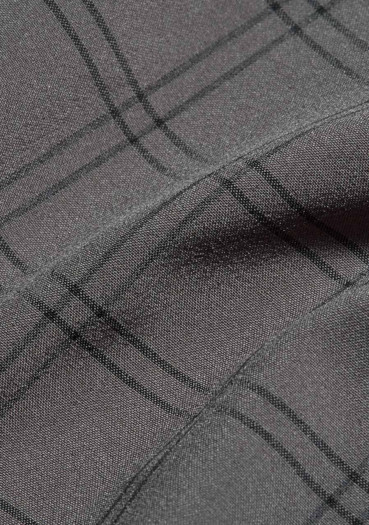 detail Men's shirt Mammut Lenni Shirt Men Steel/Black