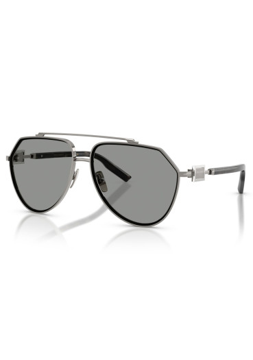 detail Dolce & Gabbana DG2315 04/1 62 Sunglasses – Gunmetal / Grey