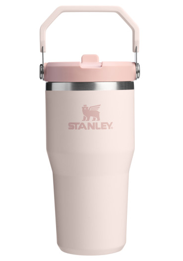 detail Stanley Tumbler se slámkou/brčkem 600 ml Rose Quartz