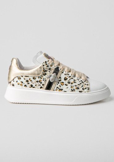 detail Nis 2429364/3 Sneaker Tess.Fant.Animalier White/Ornamento