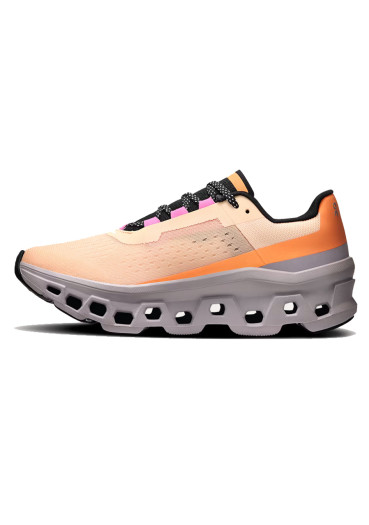 detail Women's Running Shoes On Running Cloudmonster – Blonde/Fade