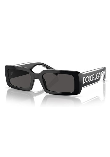 detail Dolce & Gabbana 0DG6187 501/8753 Black-Dark Grey