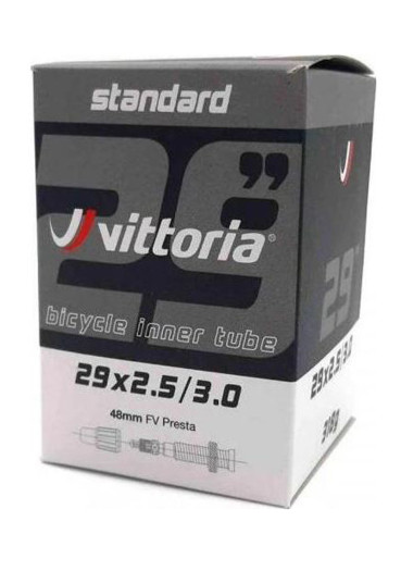 detail Vittoria Standard Replacement Inner Tube 29″ × 2.50–3.00″ FV Presta 48 mm