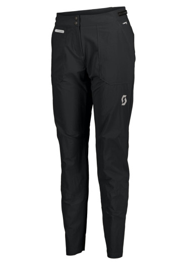 detail Women's cycling pants Scott Pants W's Trail Tuned Black