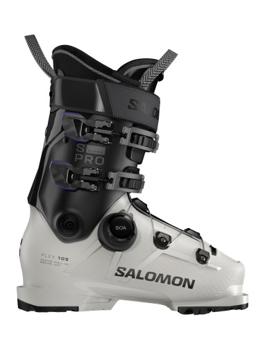 detail Women's ski boots Salomon S/Pro Supra BOA 105 W GW Green Ash