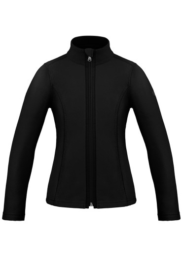 detail Poivre Blanc Ruby-Jrgl Micro Fleece Jkt Black