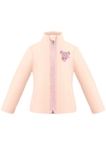 detail Poivre Blanc Ruby-Bbgl Micro Fleece Jkt Baby Pink