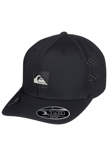 detail Men’s Cap Quiksilver Adapted Flexfit, AQYHA04559-KVJ0 – Black