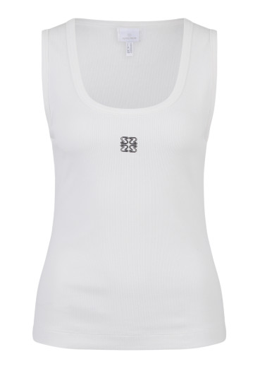 detail Women's Tank Top Sportalm 250226 Egret