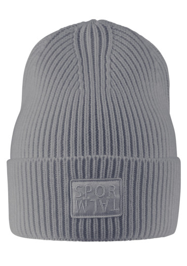 detail Women's Beanie Sportalm 950115 Grey Melange Dark (58)