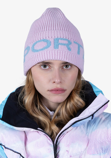detail Women's Beanie Sportalm ST 950129 Pastel Violet (71)