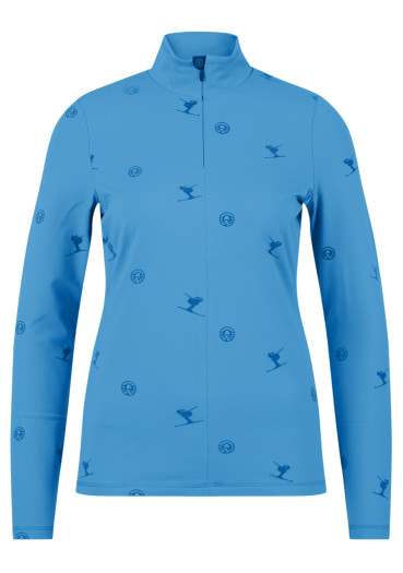 detail Women's turtleneck Sportalm Helsinki NE 300007 Athens Blue (24)