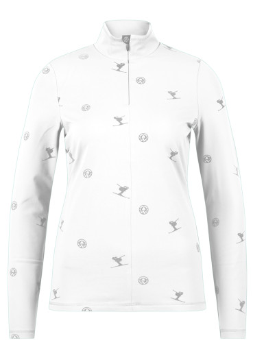 detail Women's turtleneck Sportalm Helsinki NE 300007 White (01)