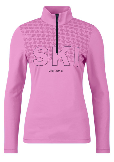 detail Women's turtleneck Sportalm Mons NE 300038 Wild Pink