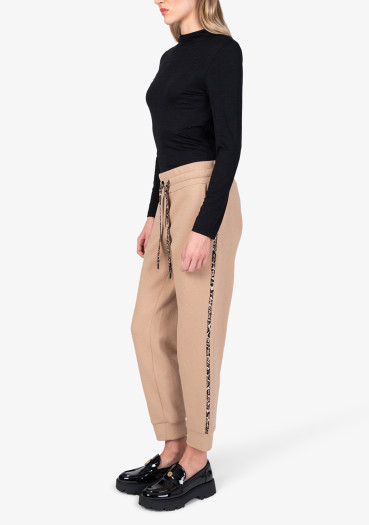 detail Women's trousers Sportalm Taha 650245 Tannin Sand