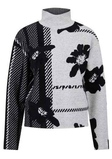 detail Women's Sweater Sportalm 450176 Bunny Gray