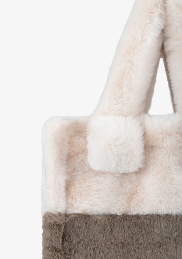 detail Women's handbag Sportalm Teddy Tote Sand 950184 Egret (03)