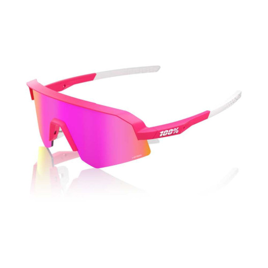 detail Sunglasses 100% SLENDALE SL - Pitaya - HiPER Vital Pink Mirror