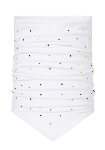 detail Goldbergh Macaron Neckwarmer White